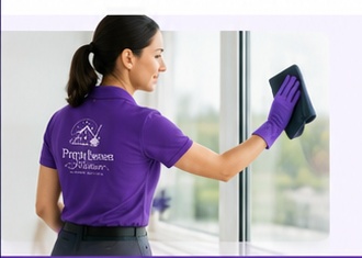 Purple Heaven cleaning professional
